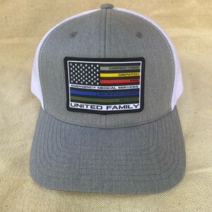 The Classic Gray and White United Family Hat